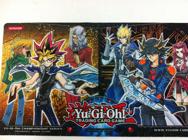 YCS Providence Charity Win-A-Mat Autographed/Signed by All Six Voice Actors